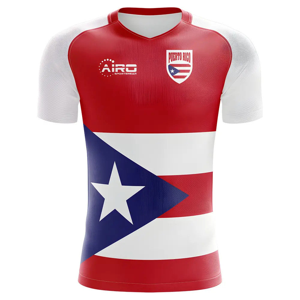 2025-2026 Puerto Rico Home Concept Football Shirt - Kids_0