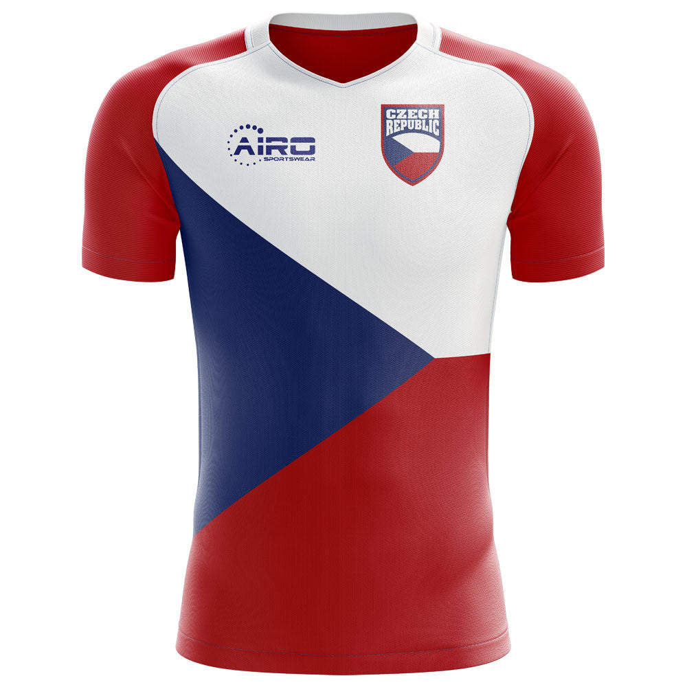 2025-2026 Czech Republic Home Concept Football Shirt - Little Boys_0