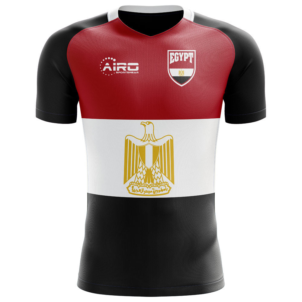 2025-2026 Egypt Flag Concept Football Shirt - Adult Long Sleeve_0