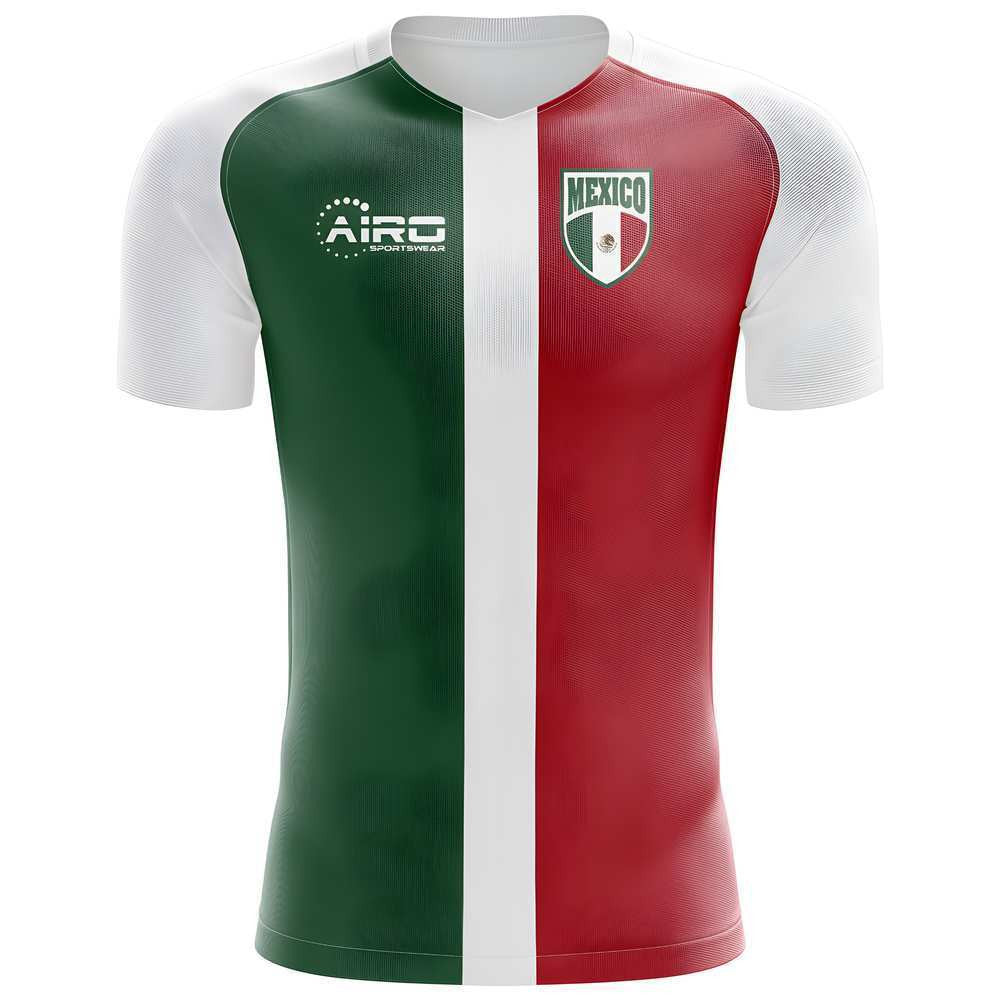 2025-2026 Mexico Flag Concept Football Shirt - Little Boys_0