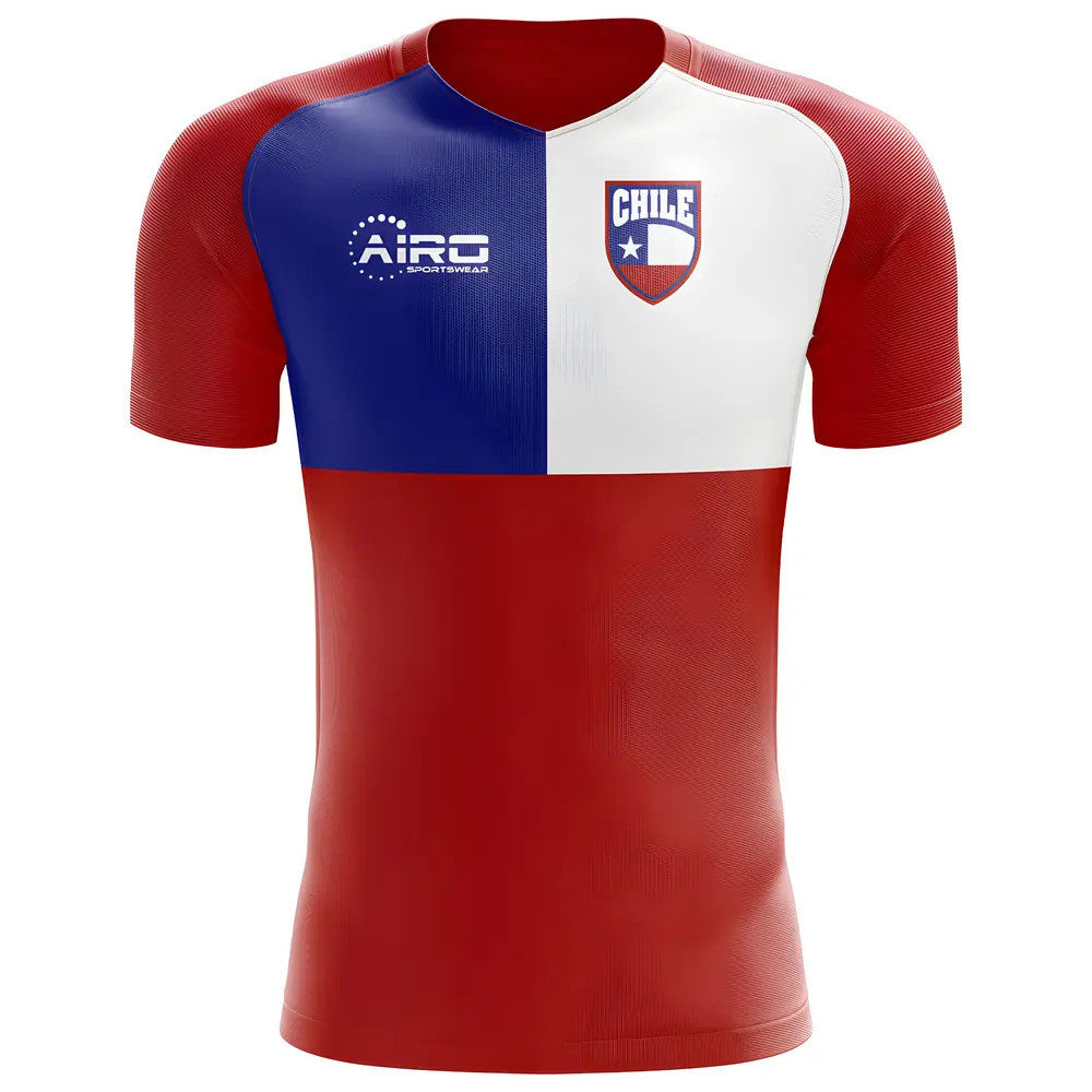 2025-2026 Chile Flag Concept Football Shirt - Little Boys_0
