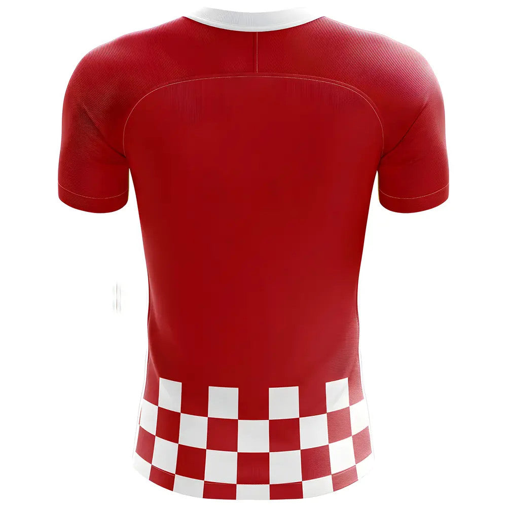 2025-2026 Croatia Flag Concept Football Shirt - Little Boys_1