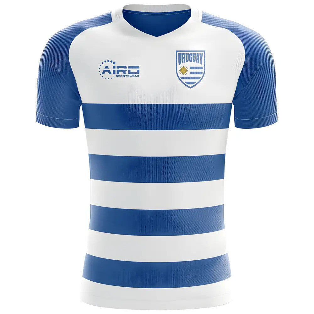 2025-2026 Uruguay Flag Concept Football Shirt - Kids (Long Sleeve)_0