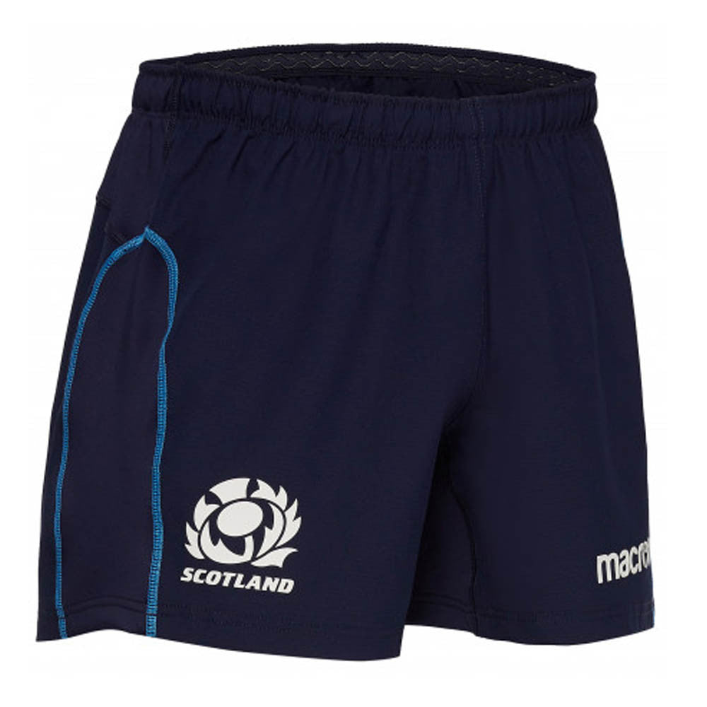 2018-2019 Scotland Macron Alternate Rugby Shorts (Navy) - Kids_0