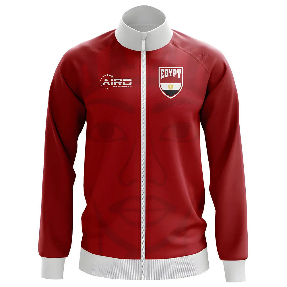 Egypt Concept Football Track Jacket (Red) - Kids_0