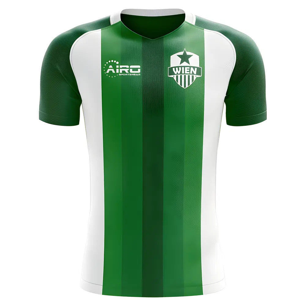2025-2026 Rapid Wien Home Concept Football Shirt (Kids)_0
