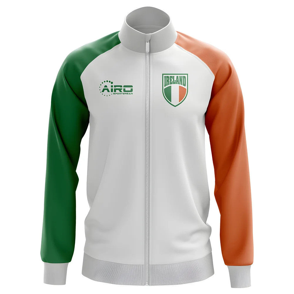 Ireland Concept Football Track Jacket (White) - Kids_0