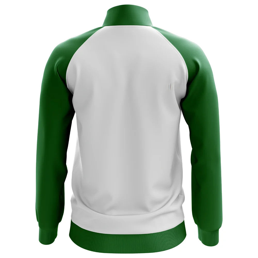 Saudi Arabia Concept Football Track Jacket (White) - Kids_1