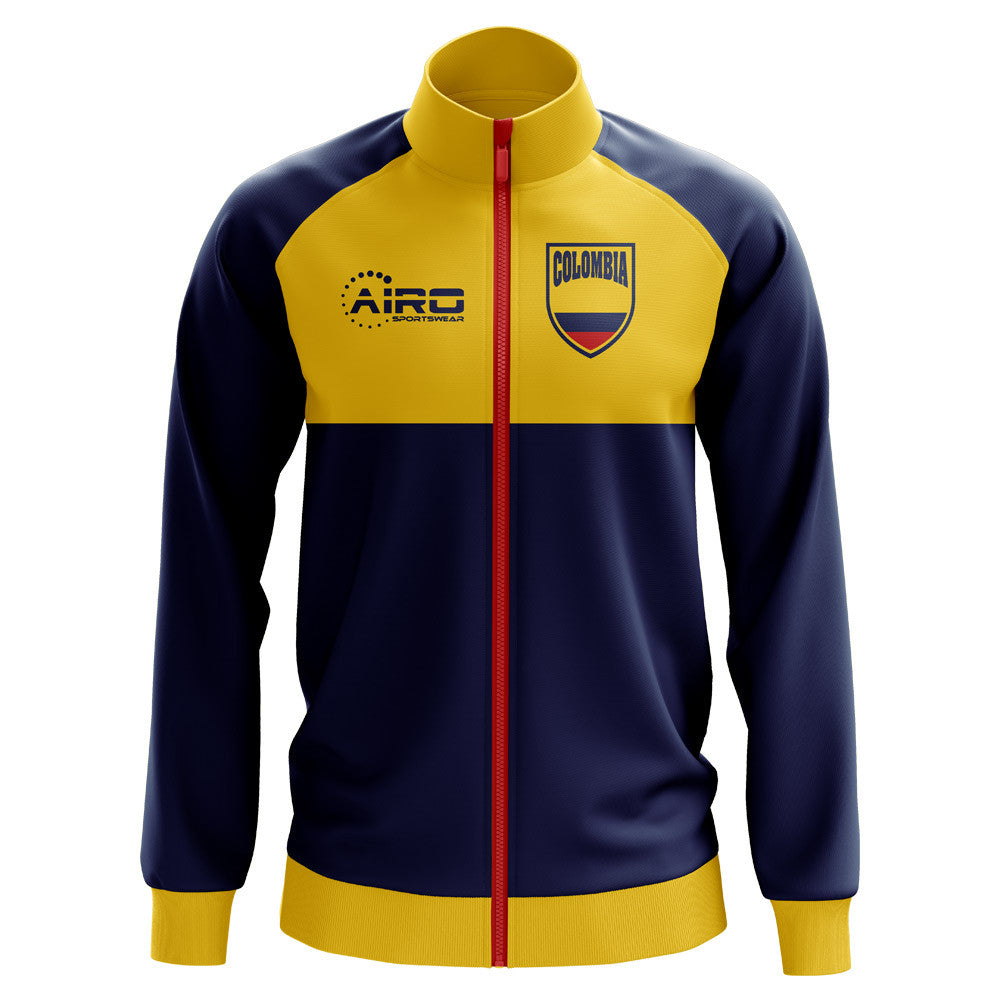 Colombia Concept Football Track Jacket (Navy) - Kids_0