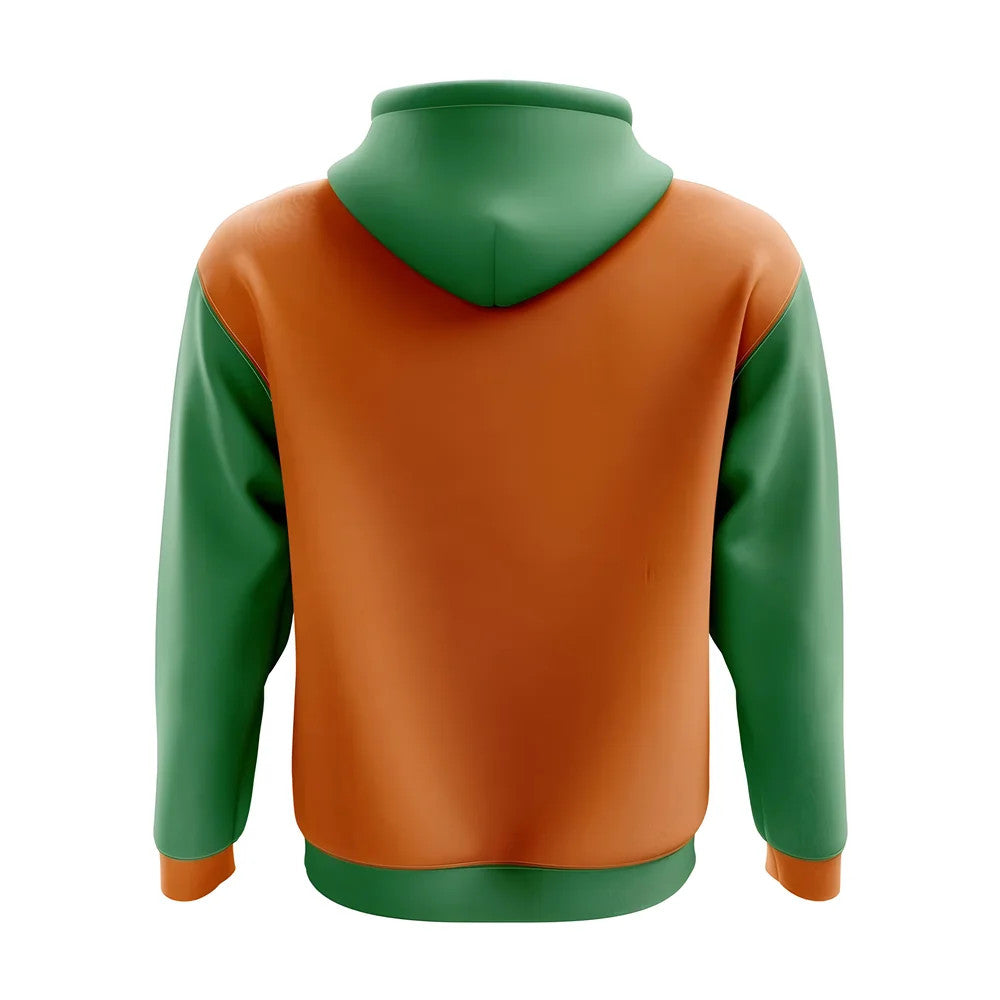 Cote D'Ivore Concept Country Football Hoody (Orange)_1