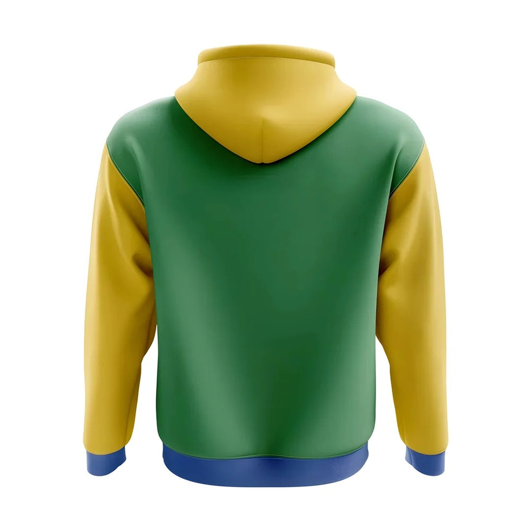 Gabon Concept Country Football Hoody (Green)_1