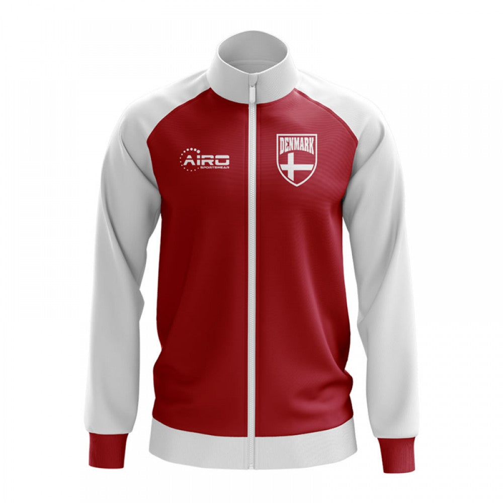 Denmark Concept Football Track Jacket (Red) - Kids_0