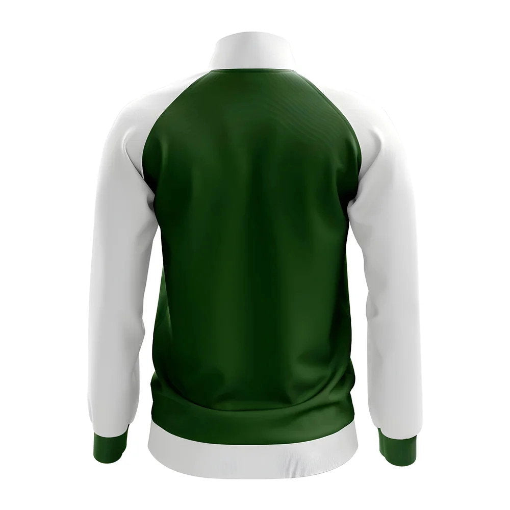 Pakistan Concept Football Track Jacket (Green) - Kids_1