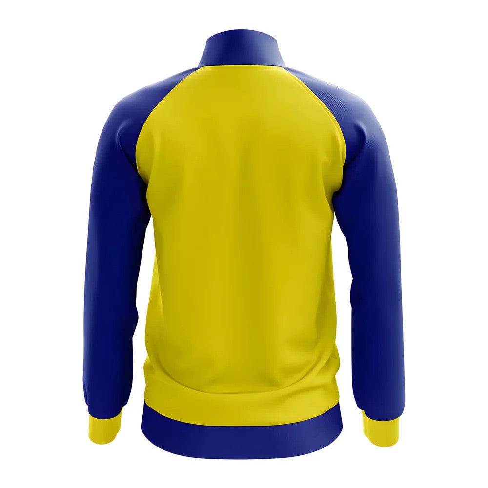 Barbados Concept Football Track Jacket (Yellow) - Kids_1
