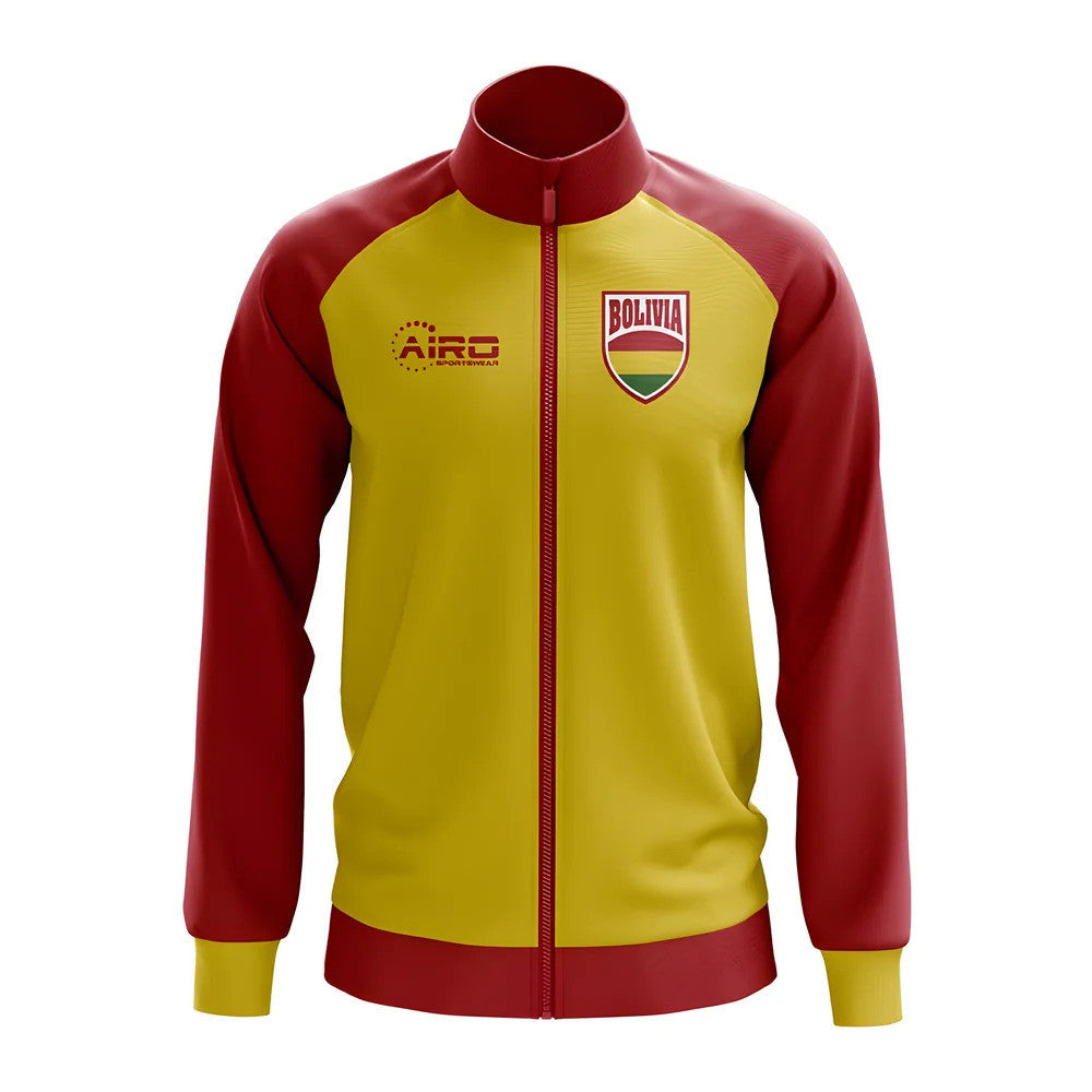 Bolivia Concept Football Track Jacket (Yellow) - Kids_0