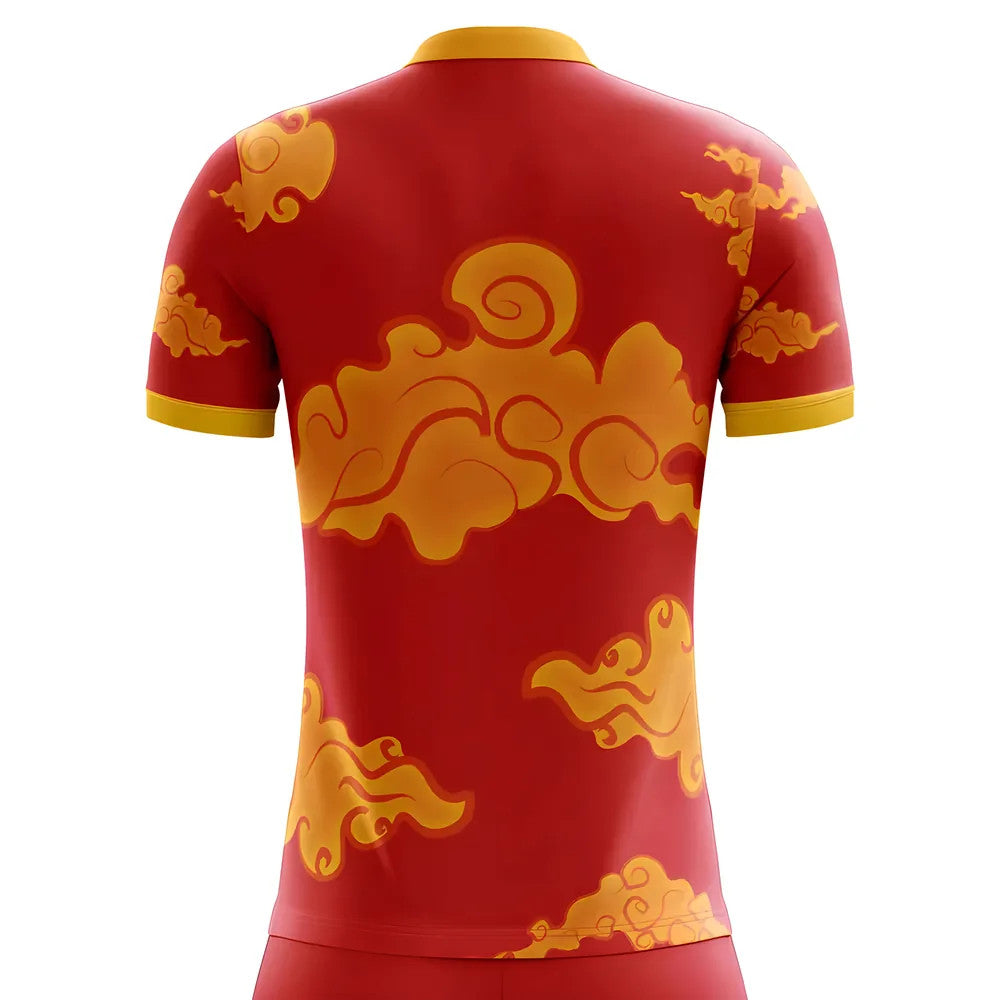 2018-2019 Guangzhou Evergrande Fans Culture Home Concept Shirt - Kids_1