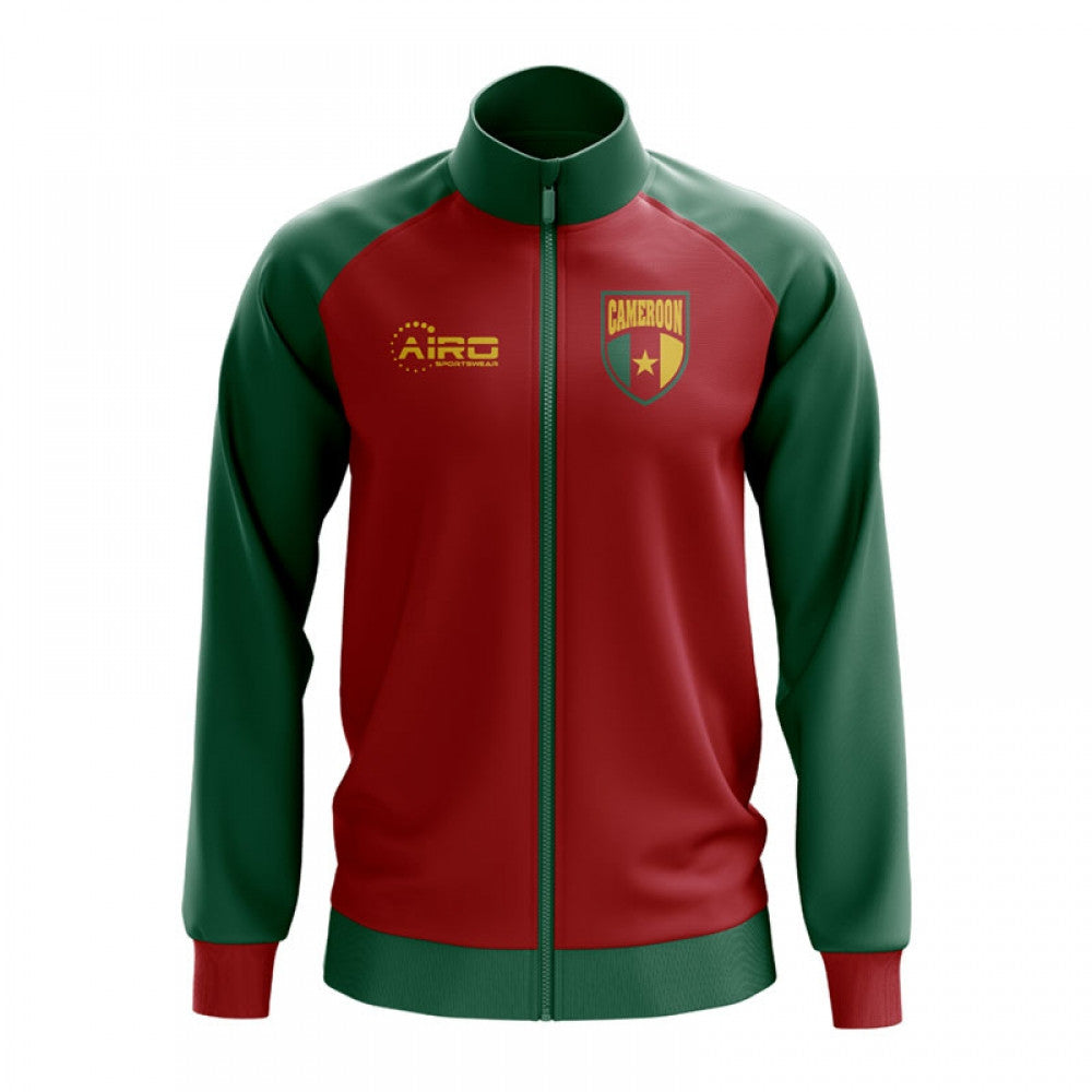 Cameroon Concept Football Track Jacket (Red) - Kids_0