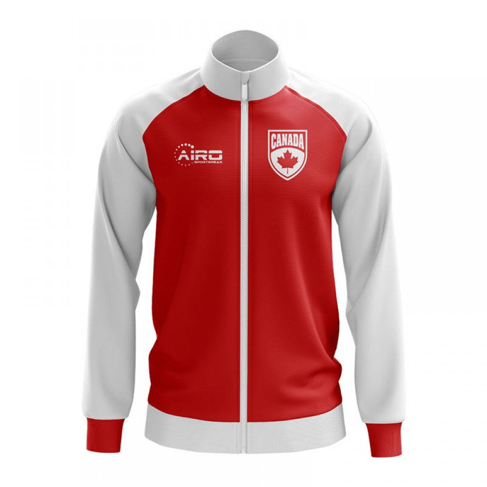 Canada Concept Football Track Jacket (Red) - Kids_0