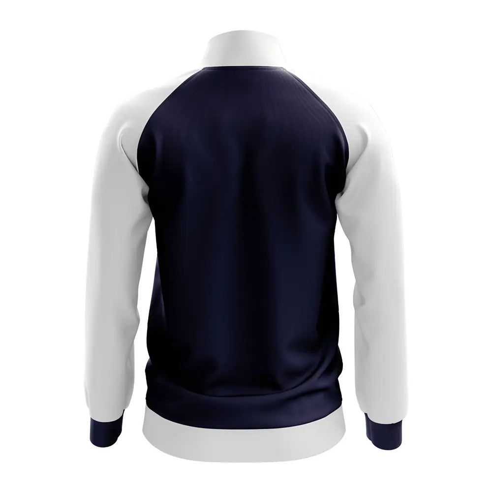 Cayman Islands Concept Football Track Jacket (Navy) - Kids_1
