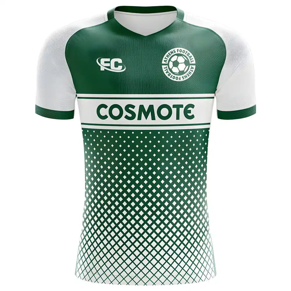 2018-2019 Panathinaikos Fans Culture Home Concept Shirt - Little Boys_0