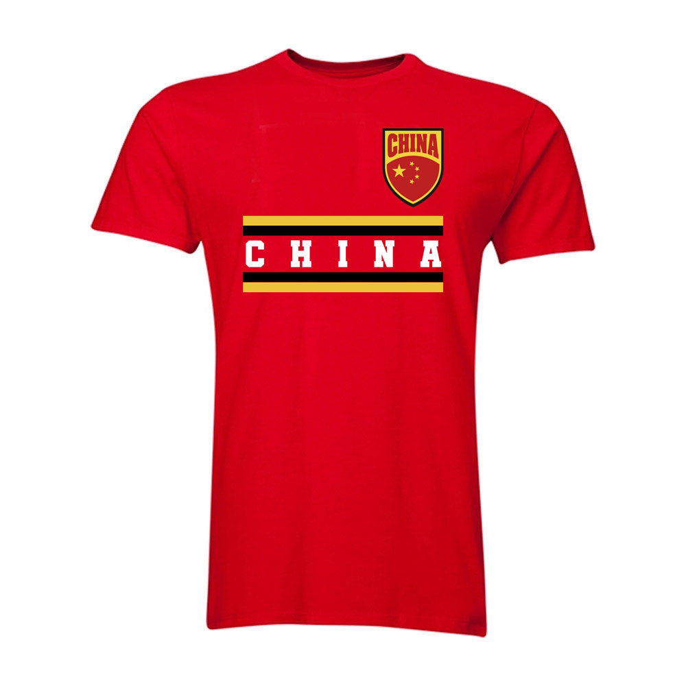 China Core Football Country T-Shirt (Red)_1