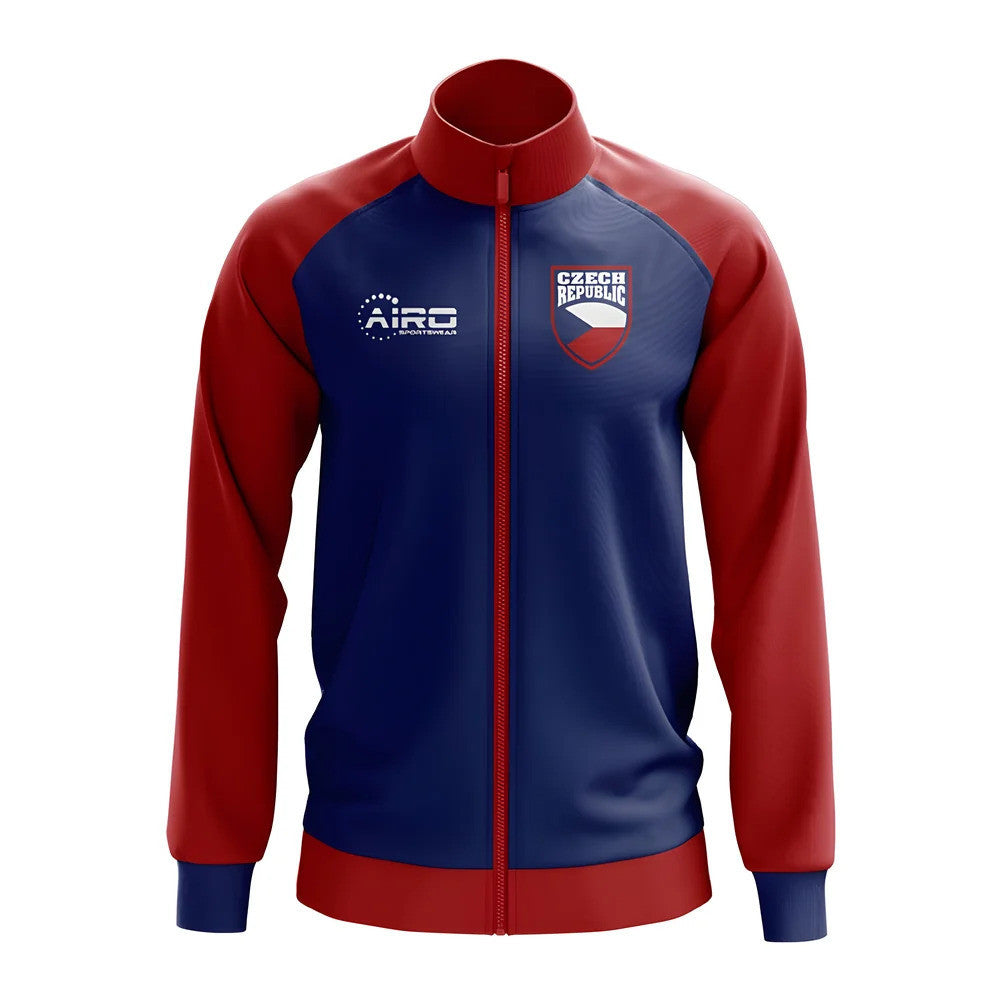 Czech Republic Concept Football Track Jacket (Blue) - Kids_0