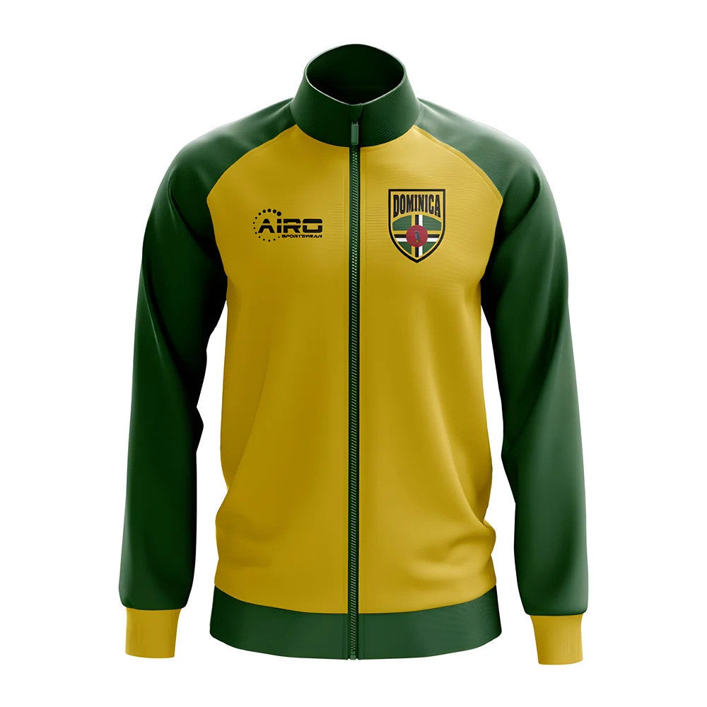 Dominica Concept Football Track Jacket (Yellow) - Kids_0