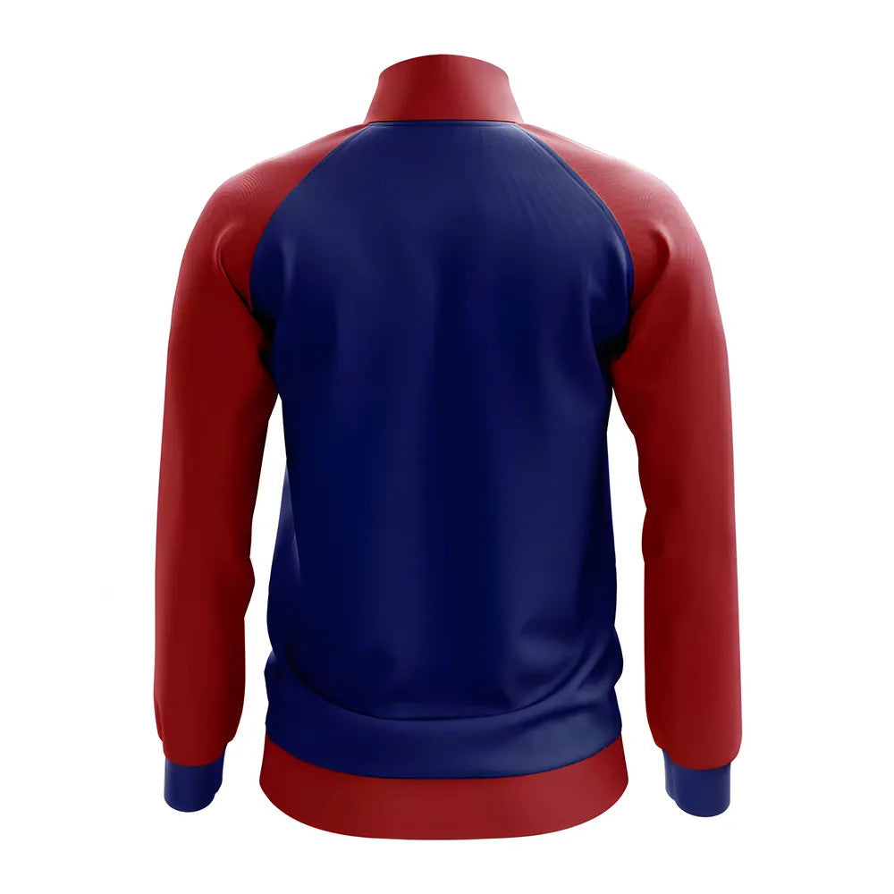 Dominican Republic Concept Football Track Jacket (Blue) - Kids_1