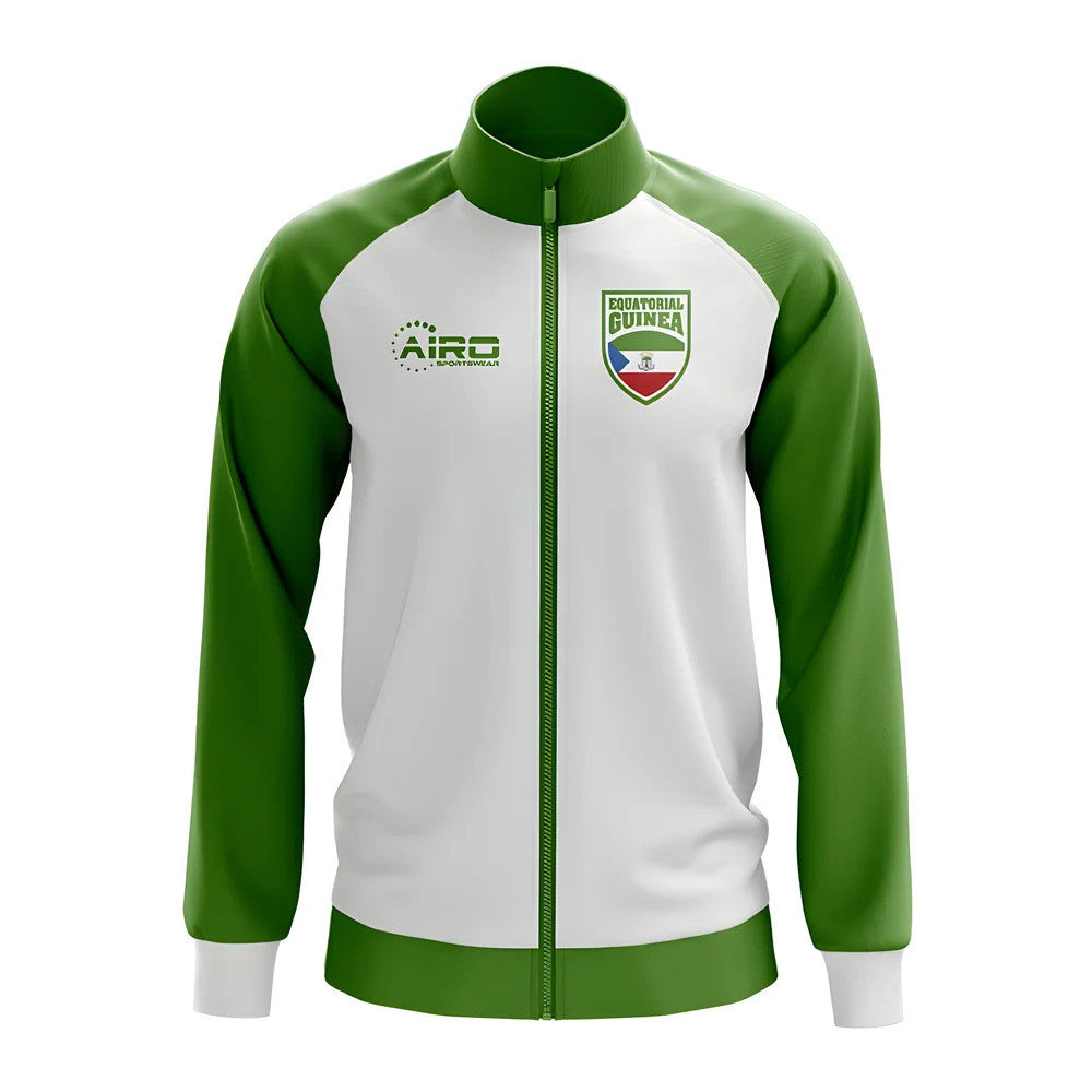 Equatorial Guinea Concept Football Track Jacket (White) - Kids_0