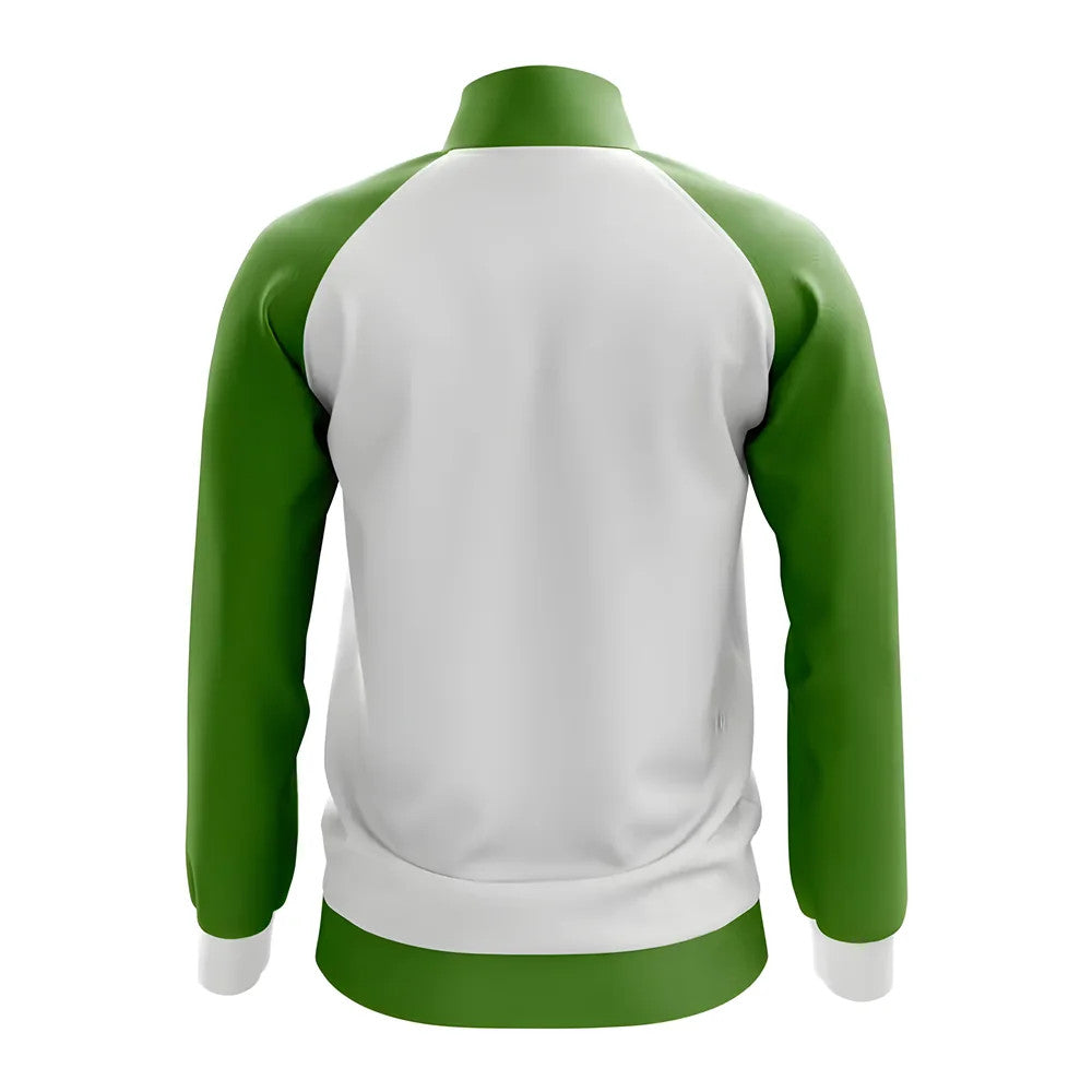 Equatorial Guinea Concept Football Track Jacket (White) - Kids_1