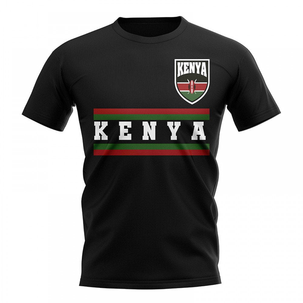 Kenya Core Football Country T-Shirt (Black)_1