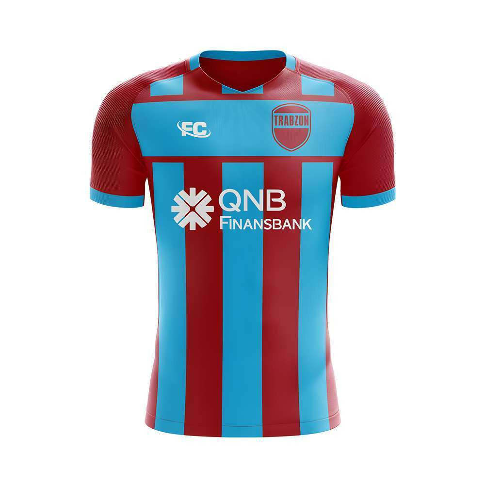2018-2019 Trabzonspor Fans Culture Home Concept Shirt - Baby_0