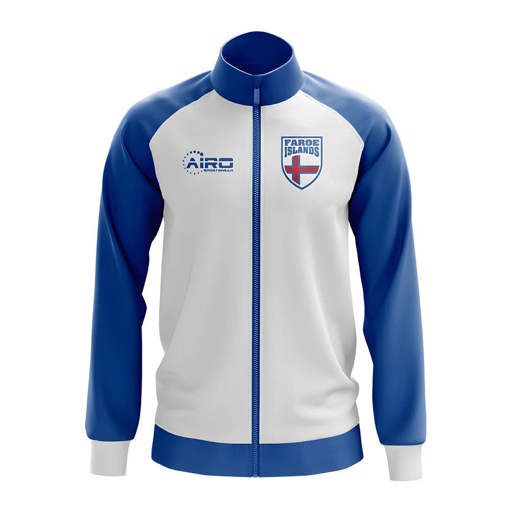Faroe Islands Concept Football Track Jacket (White)_0
