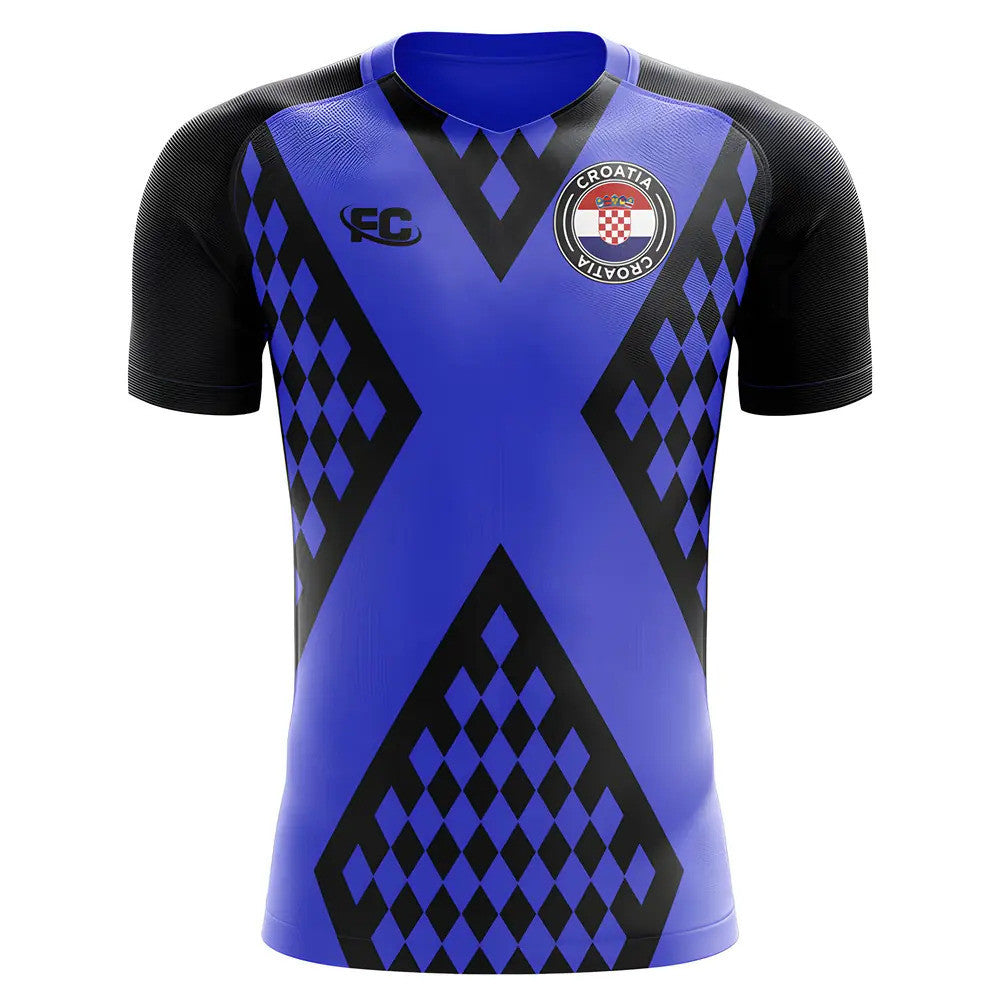 2018-2019 Croatia Fans Culture Away Concept Shirt - Little Boys_0
