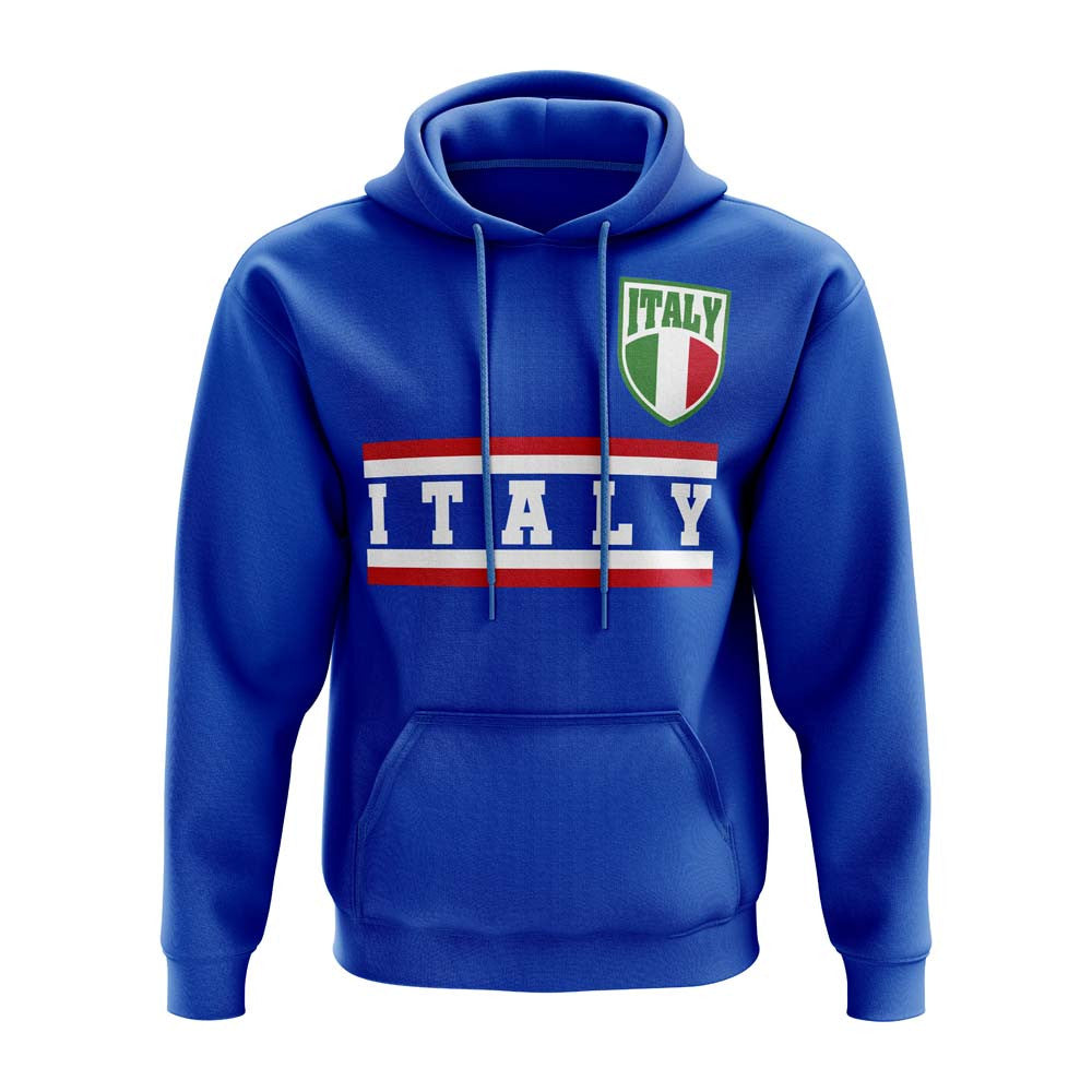 Italy Core Football Country Hoody (Blue)_0