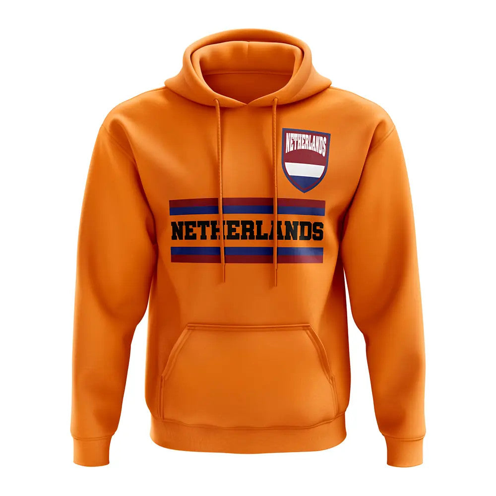 Netherlands Core Football Country Hoody (Orange)_1