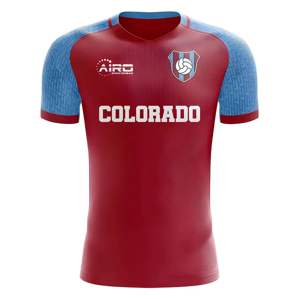 2025-2026 Colorado Home Concept Football Shirt - Kids (Long Sleeve)_0