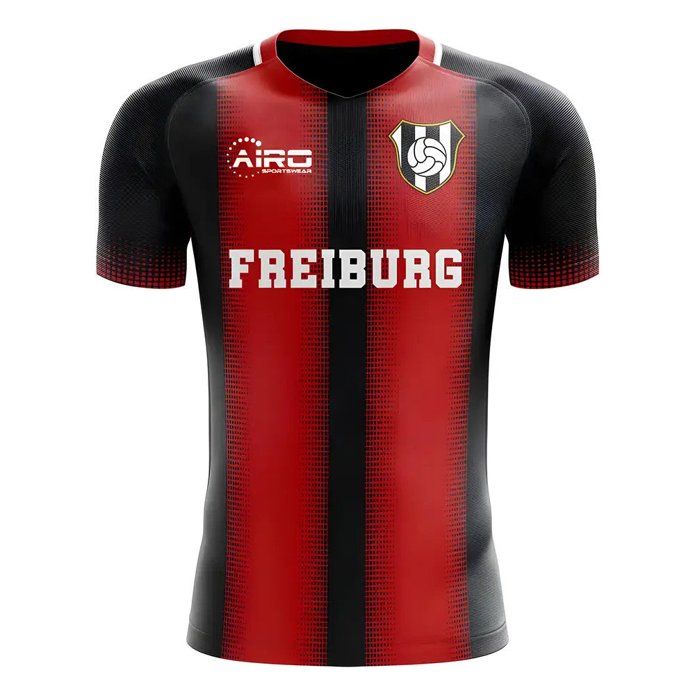 2025-2026 Freiburg Home Concept Football Shirt - Little Boys_0