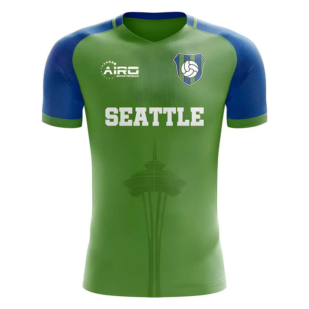 2025-2026 Seattle Home Concept Football Shirt - Little Boys_0