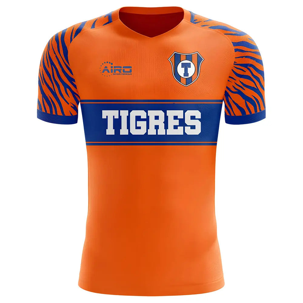 2025-2026 Tigres Home Concept Football Shirt - Kids (Long Sleeve)_0