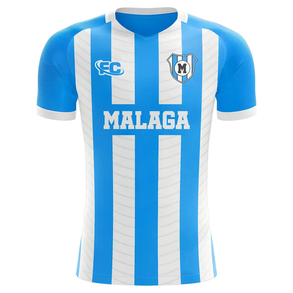 2019-2020 Malaga Fans Culture Home Concept Shirt - Kids (Long Sleeve)_0