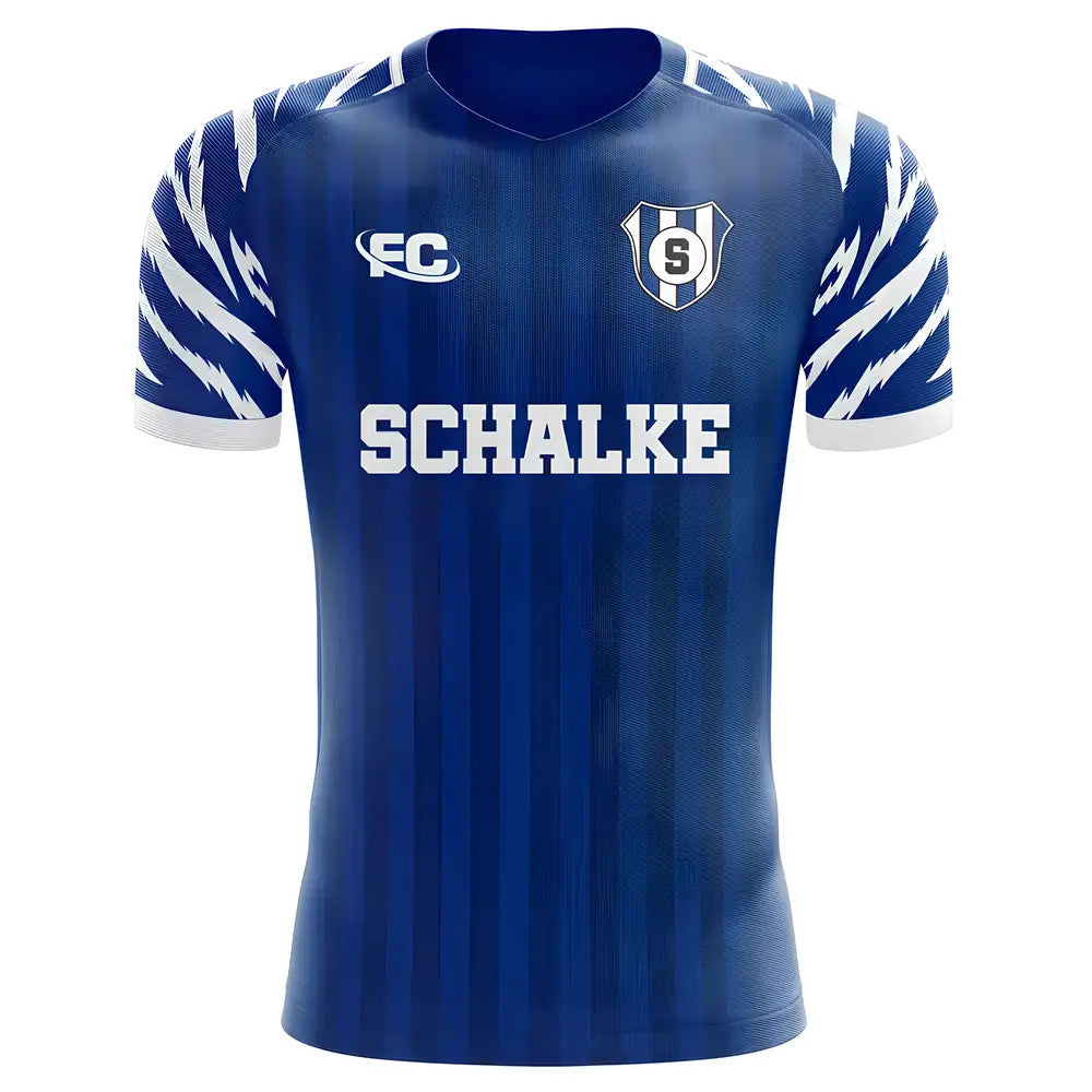 2019-2020 Schalke Fans Culture Home Concept Shirt - Kids_0