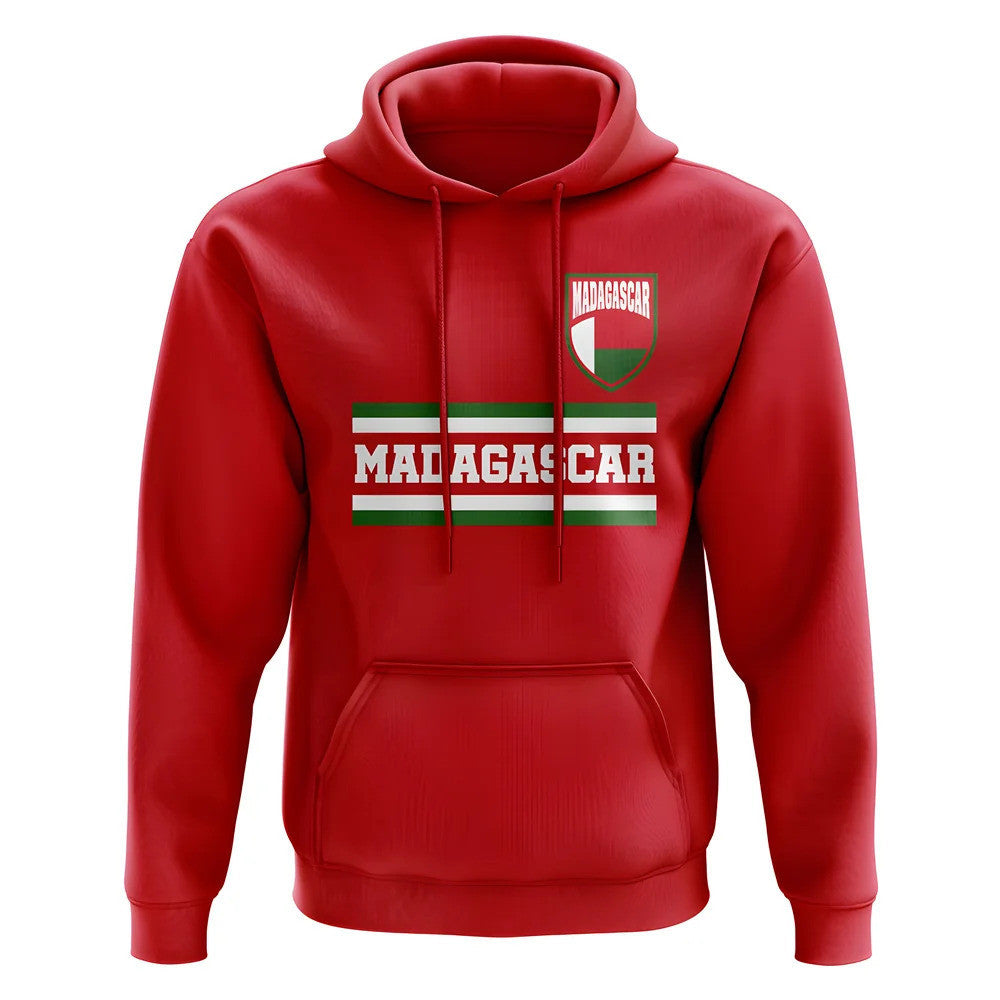 Madagascar Core Football Country Hoody (Red)_1