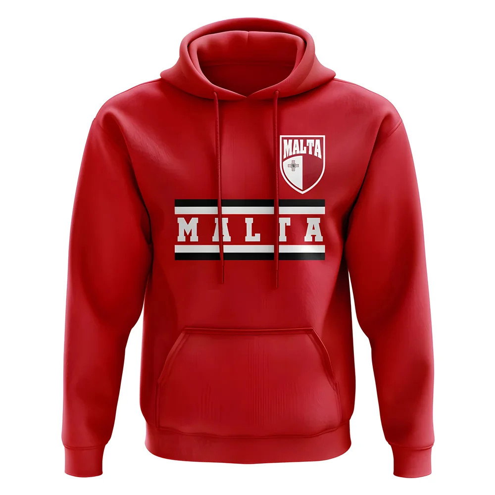 Malta Core Football Country Hoody (Red)_1