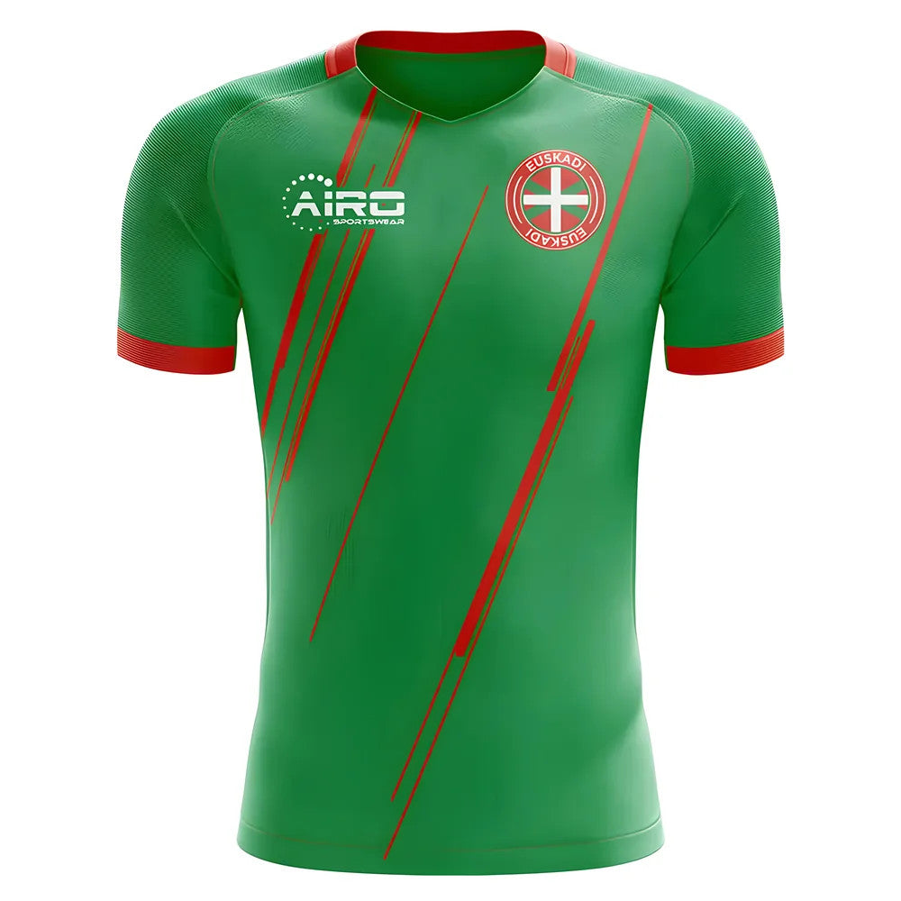 2025-2026 Euskadi Home Concept Football Shirt - Kids (Long Sleeve)_0