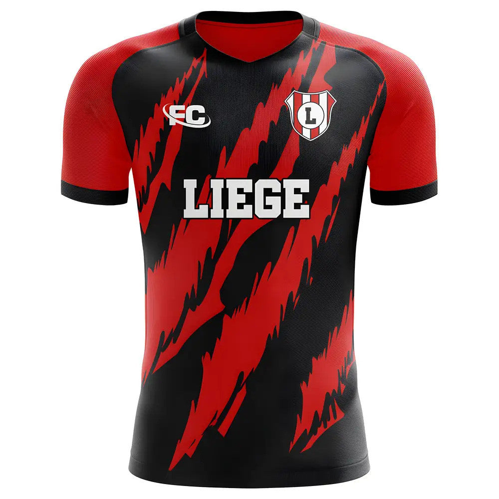2019-2020 Standard Liege Home Concept Football Shirt - Kids (Long Sleeve)_0