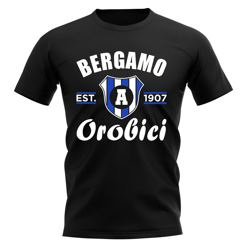 Atalanta Established Football T-Shirt (Black)_0