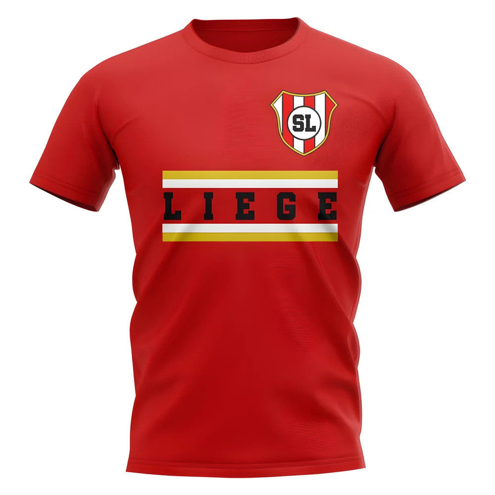 Standard Liege Core Football Club T-Shirt (Red)_1