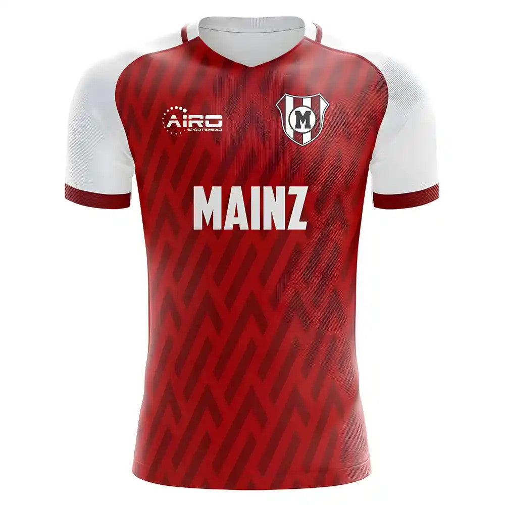 2025-2026 Mainz Home Concept Football Shirt - Kids (Long Sleeve)_0