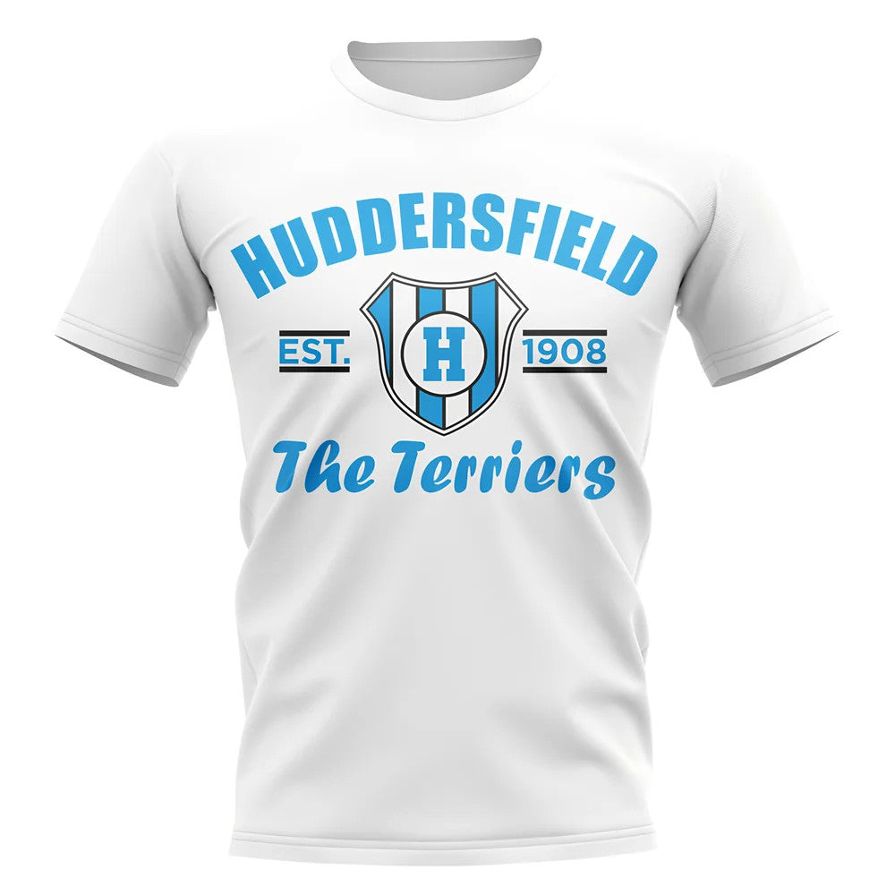 Huddersfield Established Football T-Shirt (White)_1